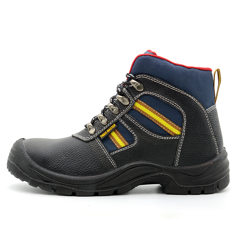 Anti Slip Oil Proof Men's Safety Boots Steel Toe Cap