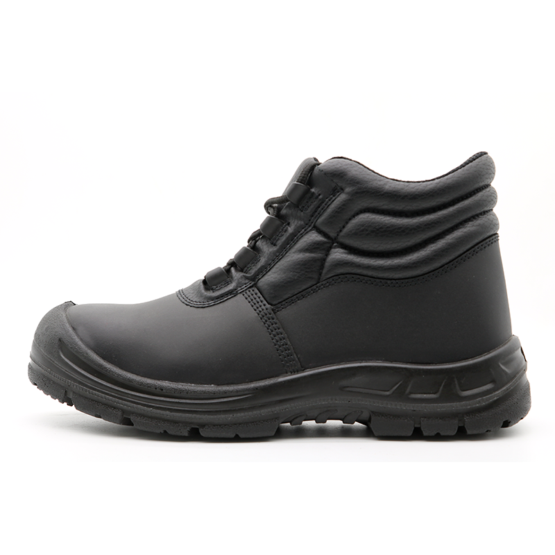 Black Anti Slip Puncture Proof Safety Shoes Boots Composite Toe