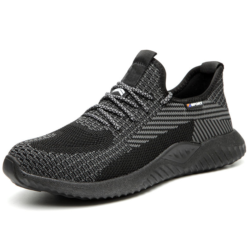 Anti Slip Puncture Proof Breathable Sneakers Steel Toe