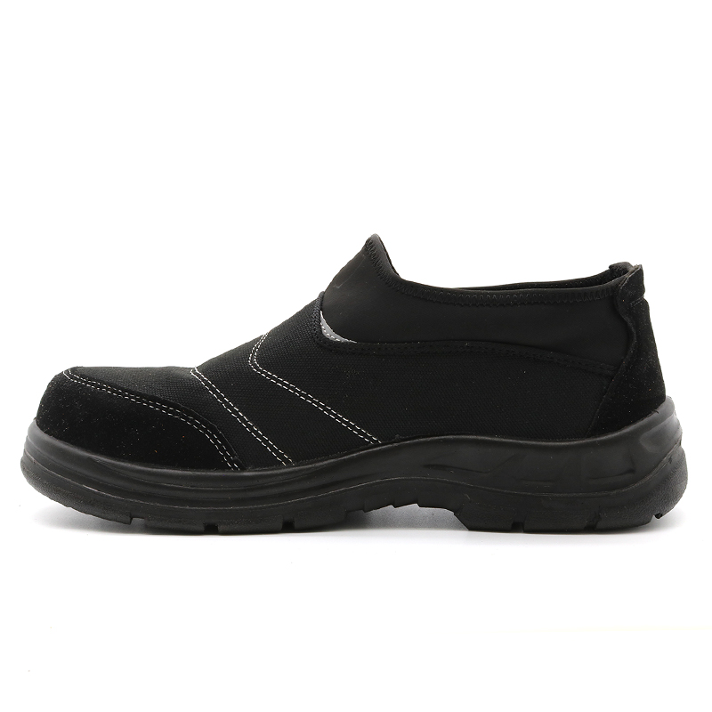 Prevent Puncture Steel Toe Casual Safety Shoes without Lace