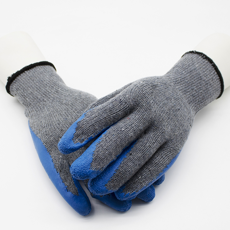 Abrasion Resistant Non-slip Latex Safety Work Gloves for Industry