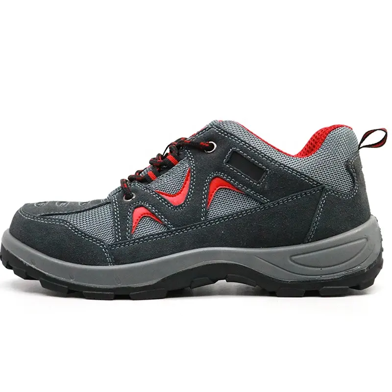 Steel Toe Anti Puncture Suede Safety Shoes Cheap