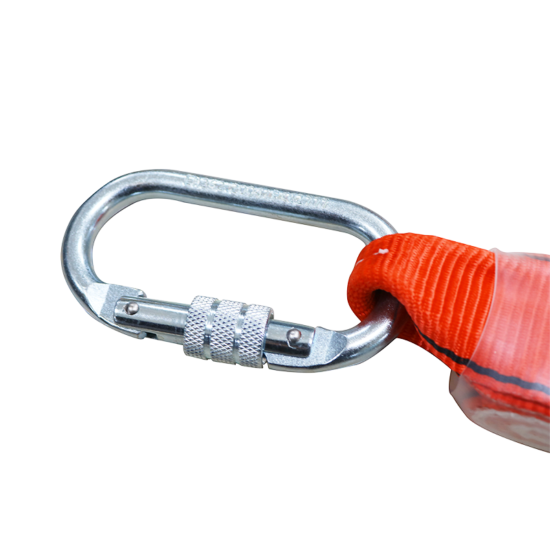 CE Standard 2 Hooks Shock Absorber Safety Lanyard