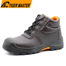 Steel Toe Leather Industrial Work Boots for Men