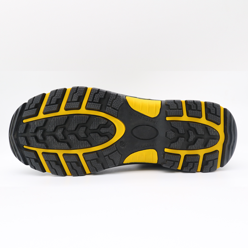 Winter Fiberglass Toe Anti Puncture Leather Safety Shoes 