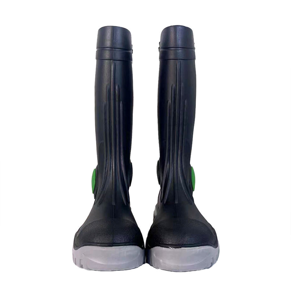 Waterproof Steel Toe Anti-puncture PVC Safety Rain Boots Heavy Duty