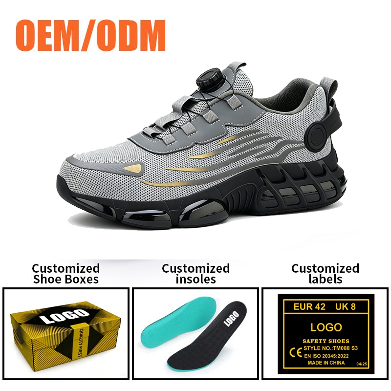OEM Steel Toe Fashion Sports Safety Shoes for Men Women