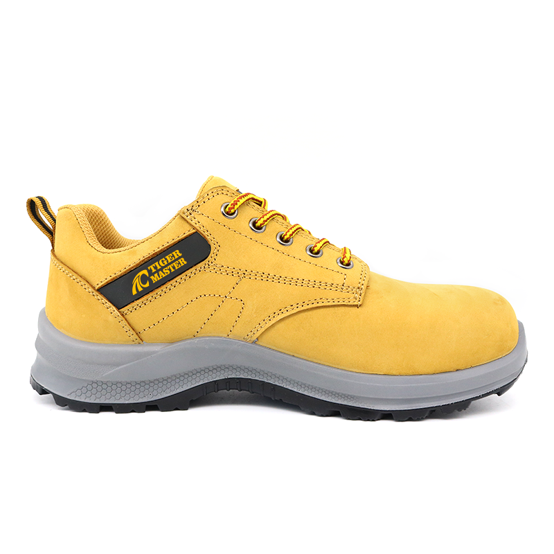 Nubuck Leather Steel Toe Work Safety Shoes