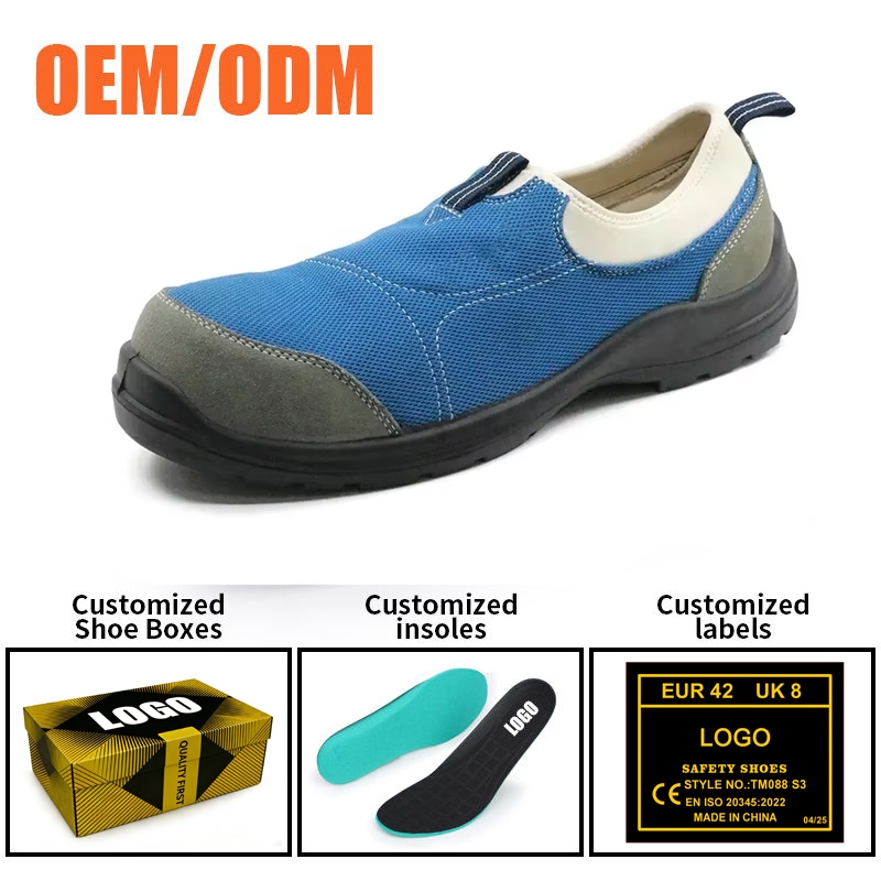 Composite Toe Casual Sport Safety Shoes Metal-free