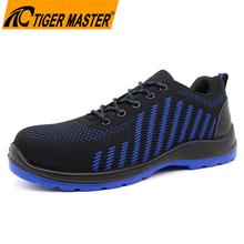 CE Verified Fiberglass Toe Sport Safety Shoes Metal Free