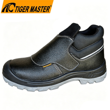 Steel Toe Leather Welding Safety Shoes for Steel Industry