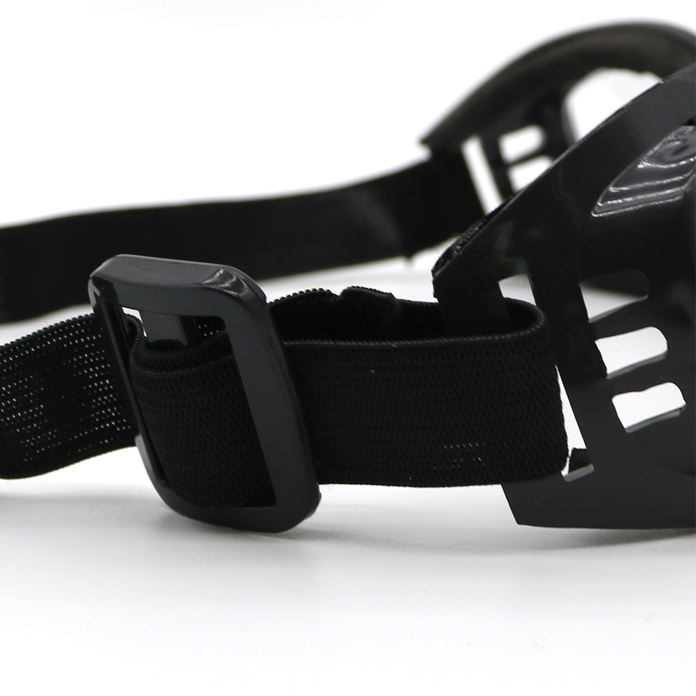 Folding Dust & Wind Proof Anti-scratch Safety Goggles Black Elastic Strap