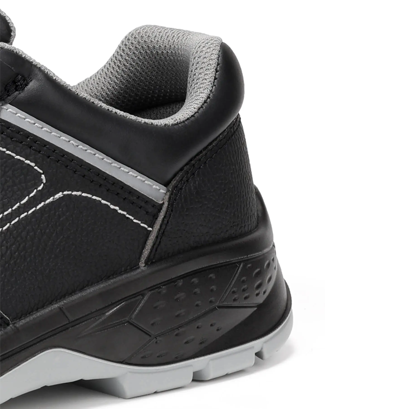 Leather Work Safety Shoes with Steel Toe