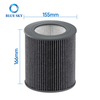 Reemplazo de filtro PECO H13 de alta calidad Bluesky para purificador de aire Molekule Air Mini y Air Mini +