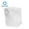 Bolsa de filtro de forma especial no estándar, separación de polvo, bolsa de filtro de polvo para aspiradora Industrial grande