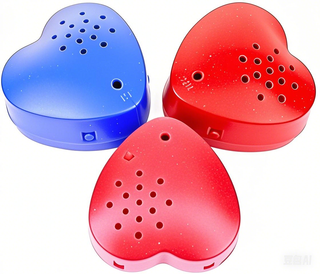 30 Sec Voice Box for Stuffed Animal Recording Safe Recordable Heart Button Sound Module Insert for Build A Bear