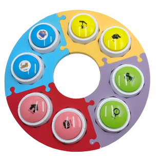 Pet Interactive Custom Sound Recordable Talking Push Buttons for Pets Training Dog Button Dog Talk Button Pet Training Supplies