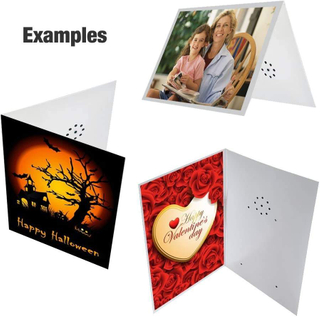 Music Greeting Card Personalized Sound Card for Birthdays & Holidays