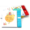 Custom Kids Early Education Toy English Coloring Learning Sound Module Book With Music Player/Music Module