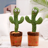 Hot Sale Talking Stuffed Toys Singing Kid Gifts Funny Children Toys Record Repeating What You Say Electric Cactus Plush Toy