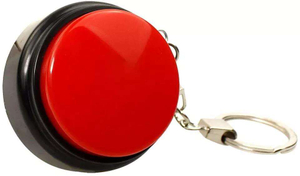 Air Horn Sound Button Keychain Creative Hype Talking Button with Keychain Gag Gifts for Men And Women