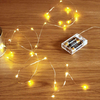 Led Fairy Lights Battery Powered Copper Wire Starry Fairy Lights for Bedroom, Christmas Parties Wedding,Centerpiece, Decoration