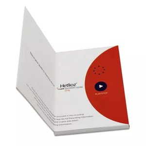 Custom Talking Postcard Advertising Brochure Card Music Player Audio Chip Voice Recordable Sound Module for Christmas Gift Box