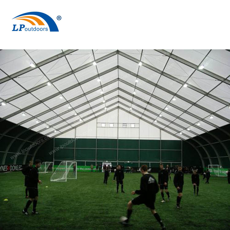 大型弧形结构足球场布艺运动帐篷