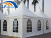 Горячая распродажа, небольшая палатка-беседка-пагода из алюминия и ПВХ для мероприятий на открытом воздухе.