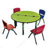 High Quality School Furniture Children's Round Table and Chair School Set Kid Furniture Pre School Furniture