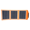 15W 6V Al aire libre Semiflucible Plegable Bolsa de cargador Solar Paneles Fotovoltaicos Películas solar PV de pliegue portátil