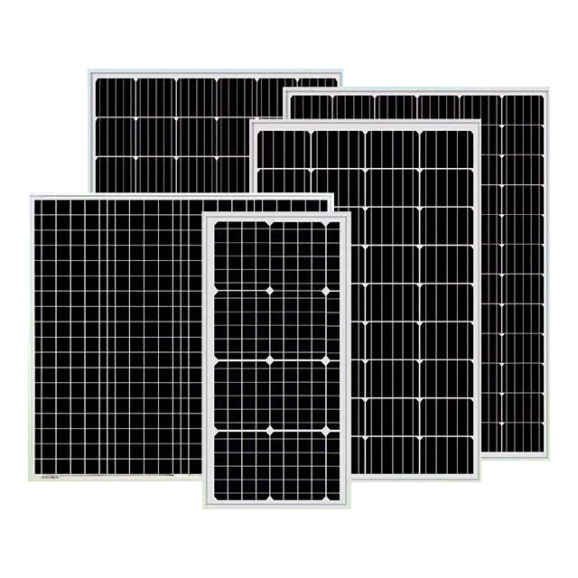 Panel solar de 200W Marco de aluminio Módulo fotovoltaico Laminado Panel de carga solar Panel solar policristalino único Panel solar