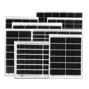 Policrystalline Solar 25-90W Módulos fotovoltaicos Marco de aluminio al aire libre Panel de generación de energía solar
