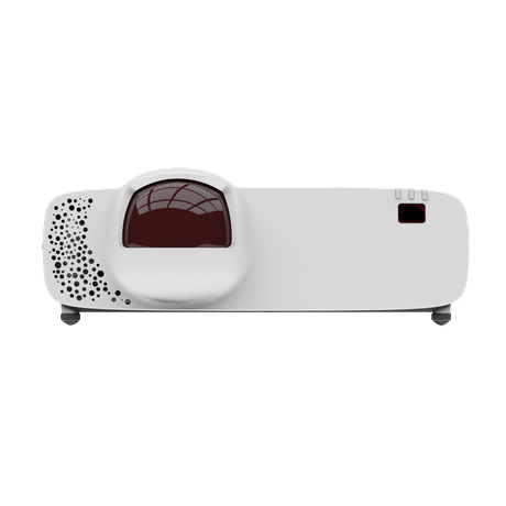 SMX MX-LK4800ST 4800 Lumen Short Throw 4K Laser Projector for Golf Simulator Projection