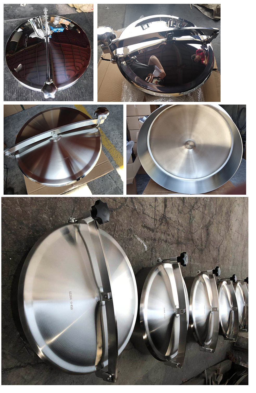 Актуальные фотографии санитарных крышек люков без давления