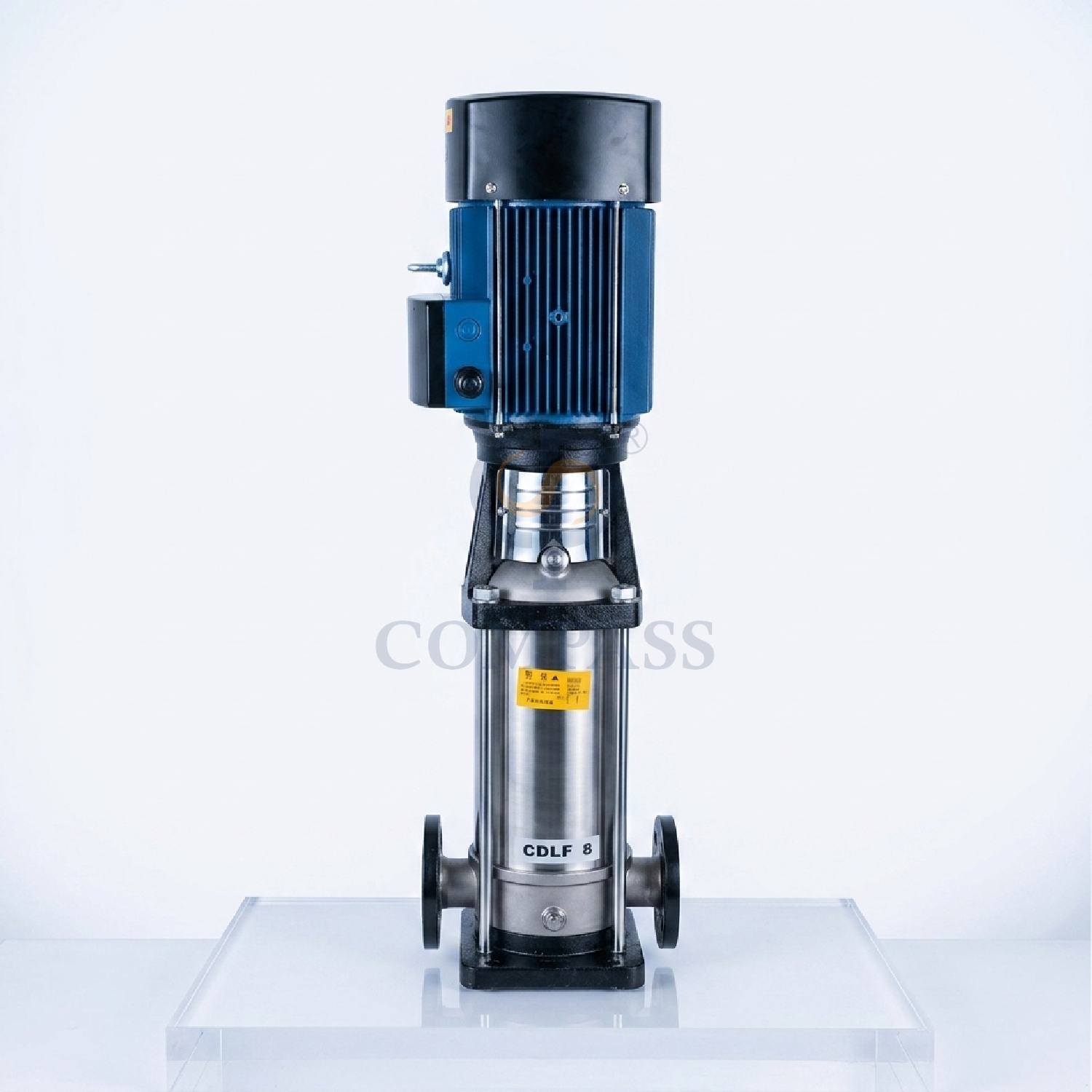 4 кВт CDLF8-100 гигиеническая нержавеющая сталь SS304 4000 литров/час PN25 фланцевый вертикальный многоступенчатый центробежный насос с хорошей ценой
