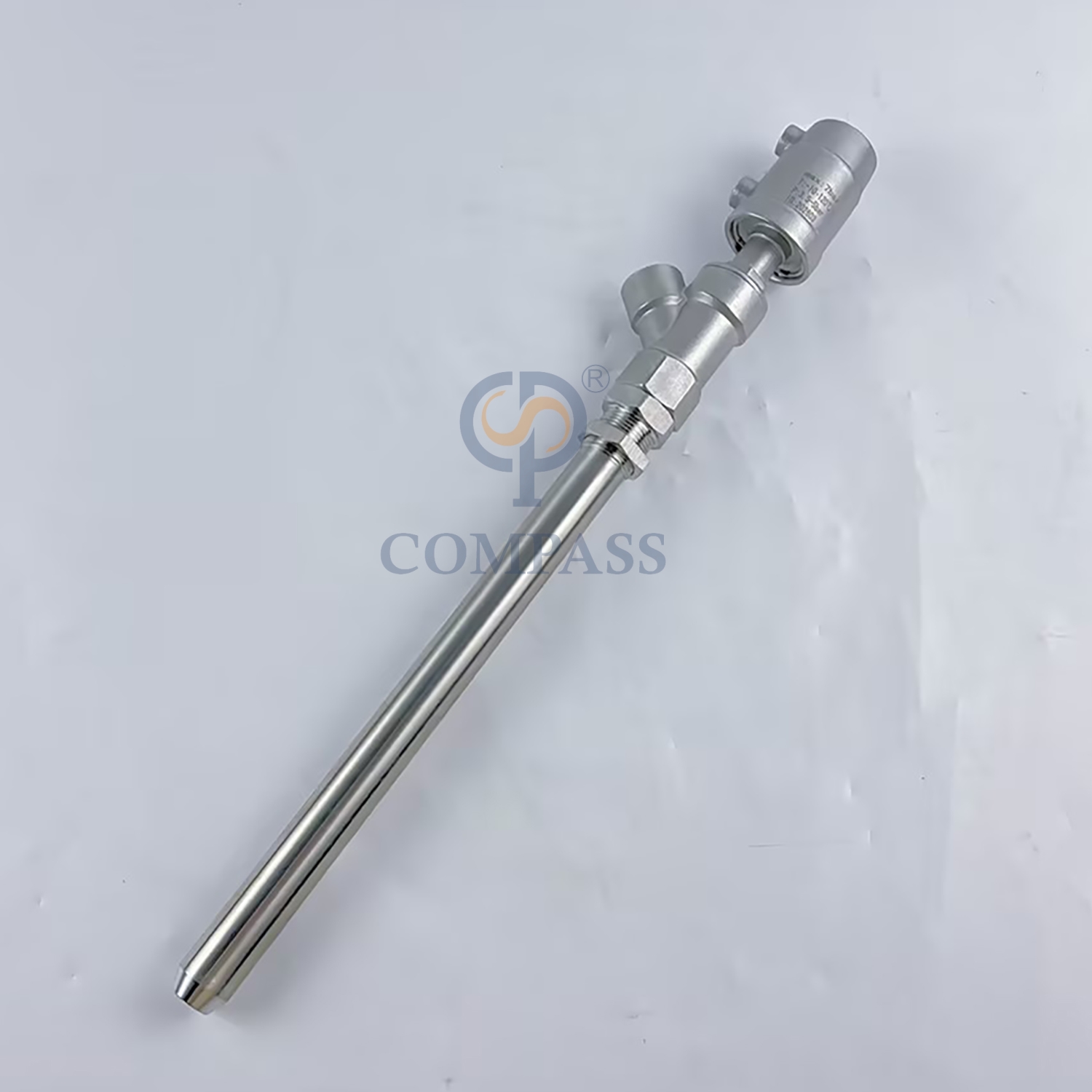Клапан наполнения диаметра стержня SS316L 250MM 20MM с пневматической головкой 32MM