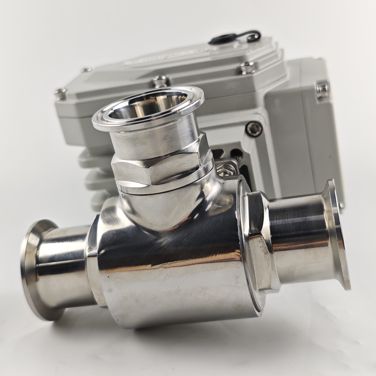 Цена производителя 38,1 мм из нержавеющей стали SMS Electric Type T -зажимный клапан шариковой клапан