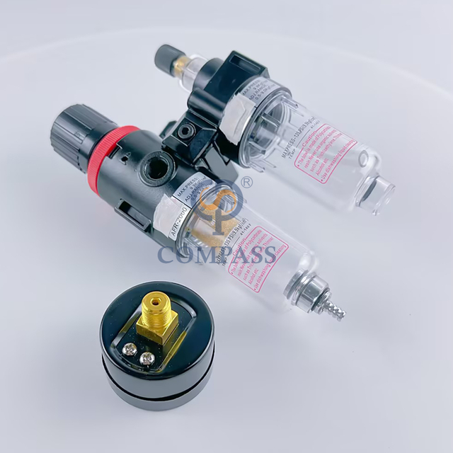 Сделано в Китае Санитарные фильтры из нержавеющей стали AFR 2000 Медный сердечник из пластика и железа Внутренняя резьба 1/4 дюйма Фильтр пониженного давления FL 