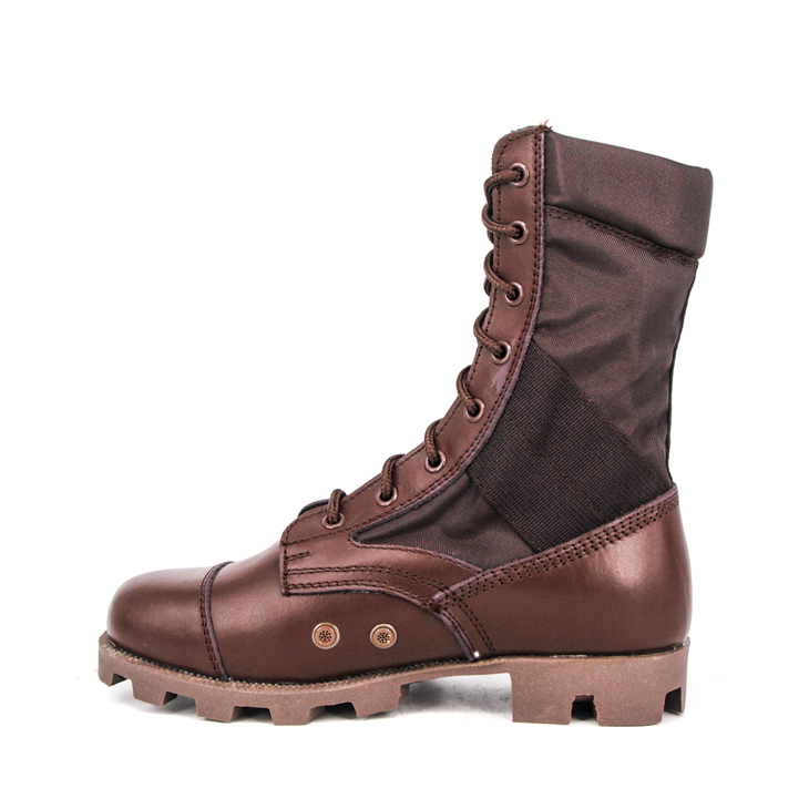 Botas militares Jungle goma rojo marrón 5234