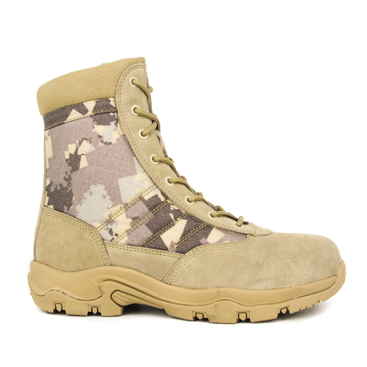Zapato desierto militar táctico amarillo 7203
