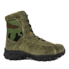 Botas safari militares camuflaje verde oliva 7281