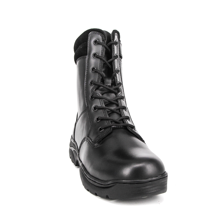 Botas tácticas militares de hombre negro con cremallera de Malasia 6295