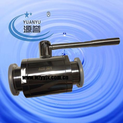 Sanitary Triclamp Non-Retention Ball Valve