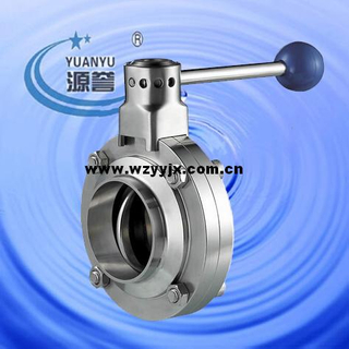 DIN Sanitary Welded Butterfly Valve