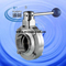 DIN Sanitary Welded Butterfly Valve