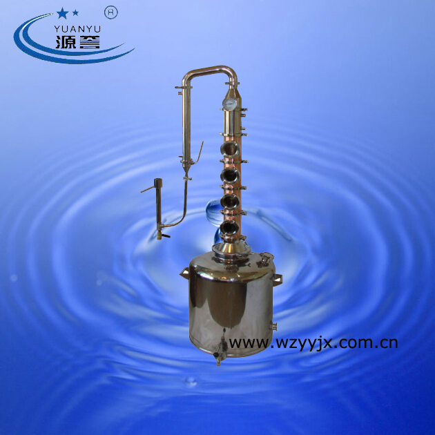 26 Gallon Copper 4" Diameter Home Distilling 4 Sections