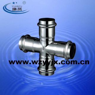 Stainless Steel Compression Fittings Cross