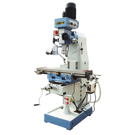 ZX5325C 10''x 39 '' con transmisión de engranajes Fresadora W.3 alimentador y Energía de eje DRO