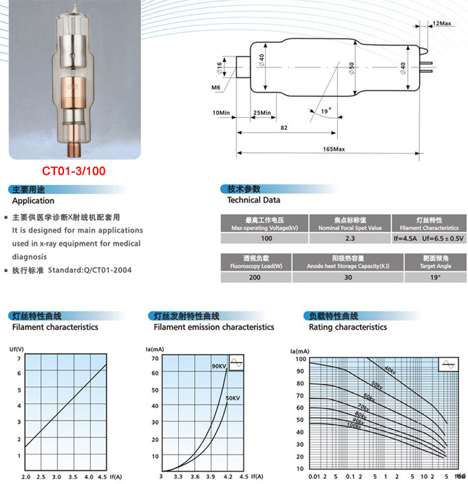 medical x-ray tube